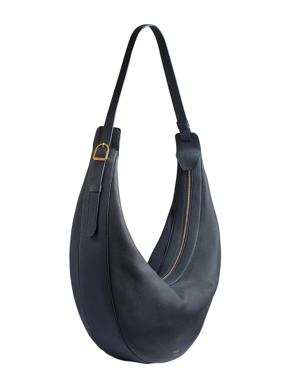 Augustina Hobo In Midnight Pebbled Leather Augustina Hobo In Midnight Pebbled Leather