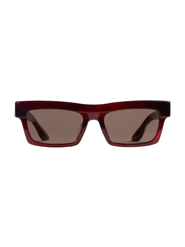 Khaite X Oliver Peoples 1985C In Bordeaux Bark And Khaite X Oliver Peoples 1985C In Bordeaux Bark And