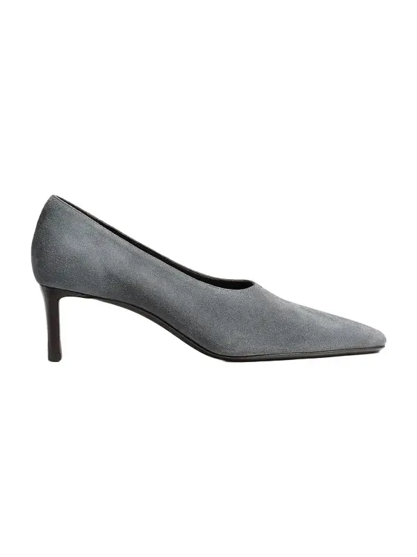 Cecilia Pump In Grey Suede Cecilia Pump In Grey Suede