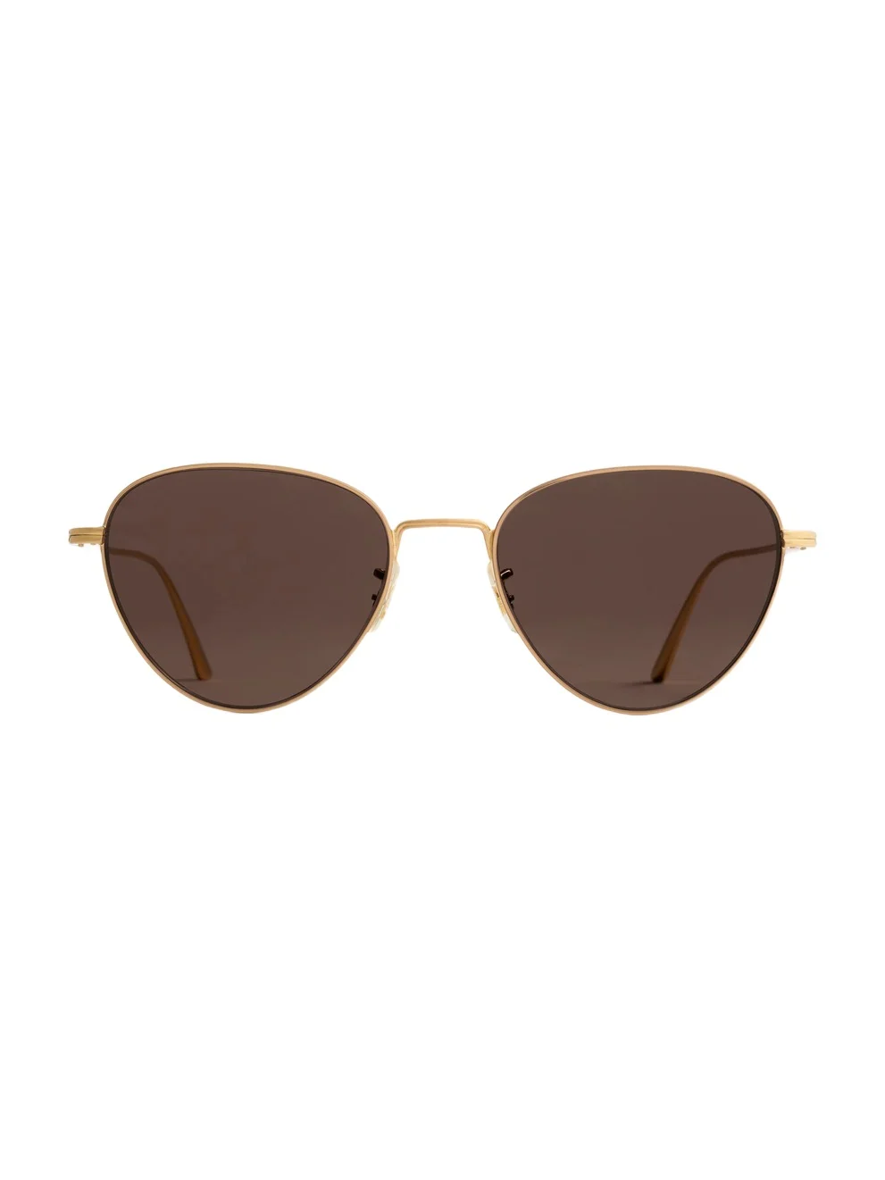 Khaite Khaite X Oliver Peoples 1991C In Gold And Brown