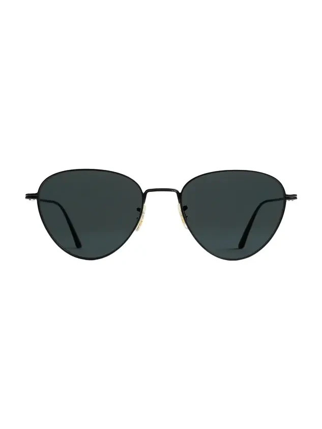 Khaite X Oliver Peoples 1991C In Matte Black And Grey Khaite X Oliver Peoples 1991C In Matte Black And Grey