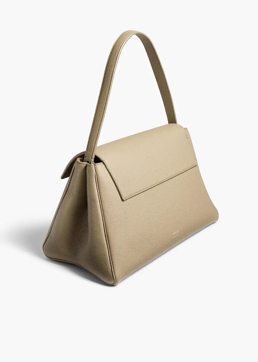 Khaite Audrey Top Handle Bag In Sage Pebbled Leather | Thumbnail 2 Khaite Audrey Top Handle Bag In Sage Pebbled Leather | Thumbnail 2