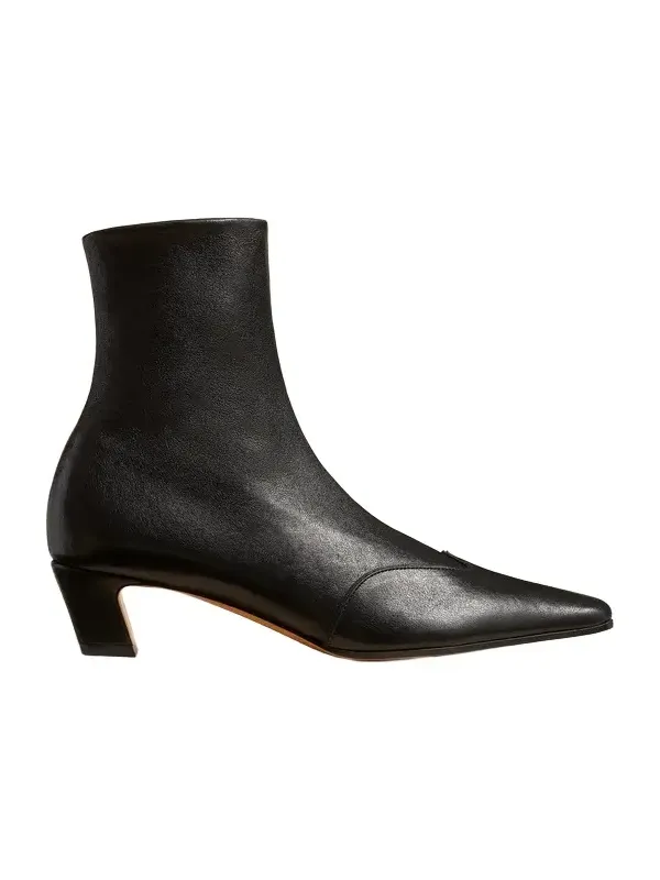 Nevada Stretch Low Boot In Black Nappa Leather Nevada Stretch Low Boot In Black Nappa Leather