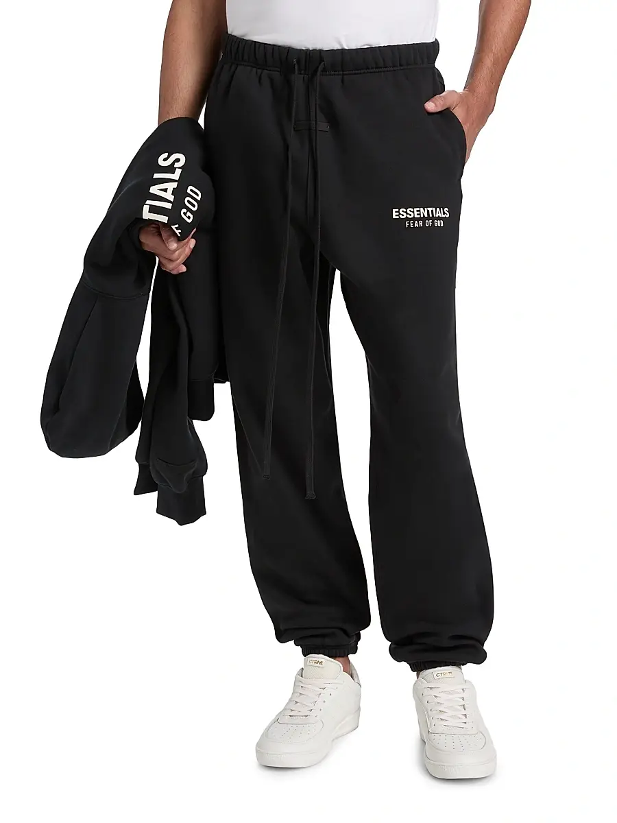Fear of God Essentials Men's Classic Fleece Jogger Sweatpants | Thumbnail 3 Fear of God Essentials Men's Classic Fleece Jogger Sweatpants | Thumbnail 3