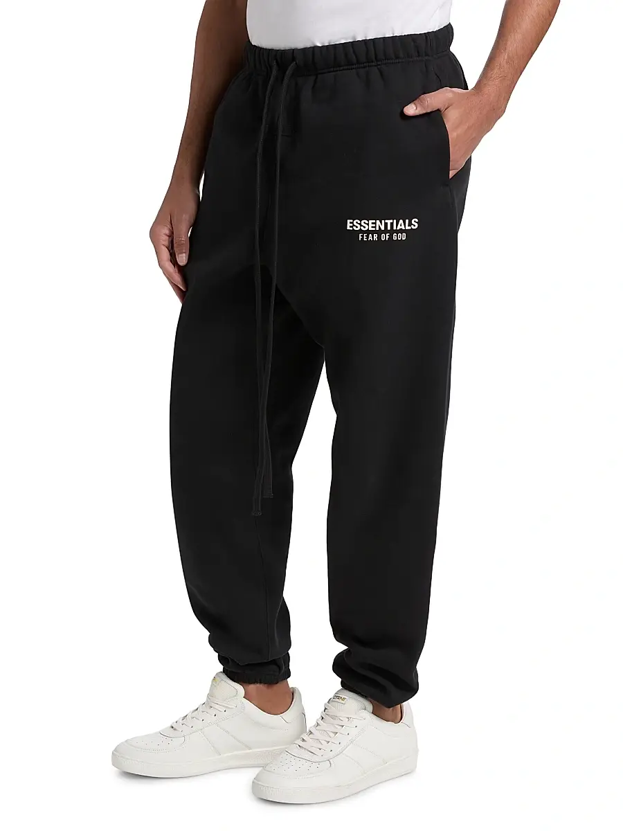 Fear of God Essentials Men's Classic Fleece Jogger Sweatpants | Thumbnail 4 Fear of God Essentials Men's Classic Fleece Jogger Sweatpants | Thumbnail 4