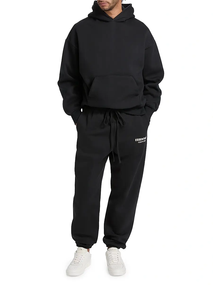 Fear of God Essentials Men's Classic Fit Fleece Hoodie | Thumbnail 2 Fear of God Essentials Men's Classic Fit Fleece Hoodie | Thumbnail 2
