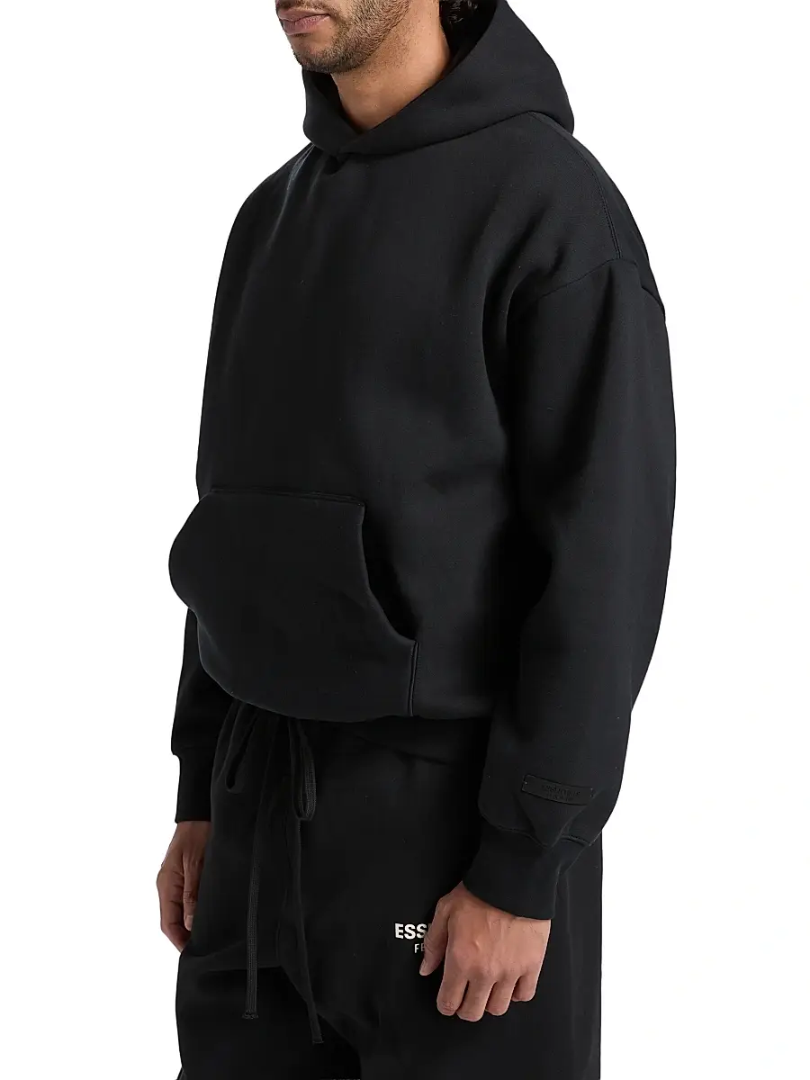 Fear of God Essentials Men's Classic Fit Fleece Hoodie | Thumbnail 4 Fear of God Essentials Men's Classic Fit Fleece Hoodie | Thumbnail 4