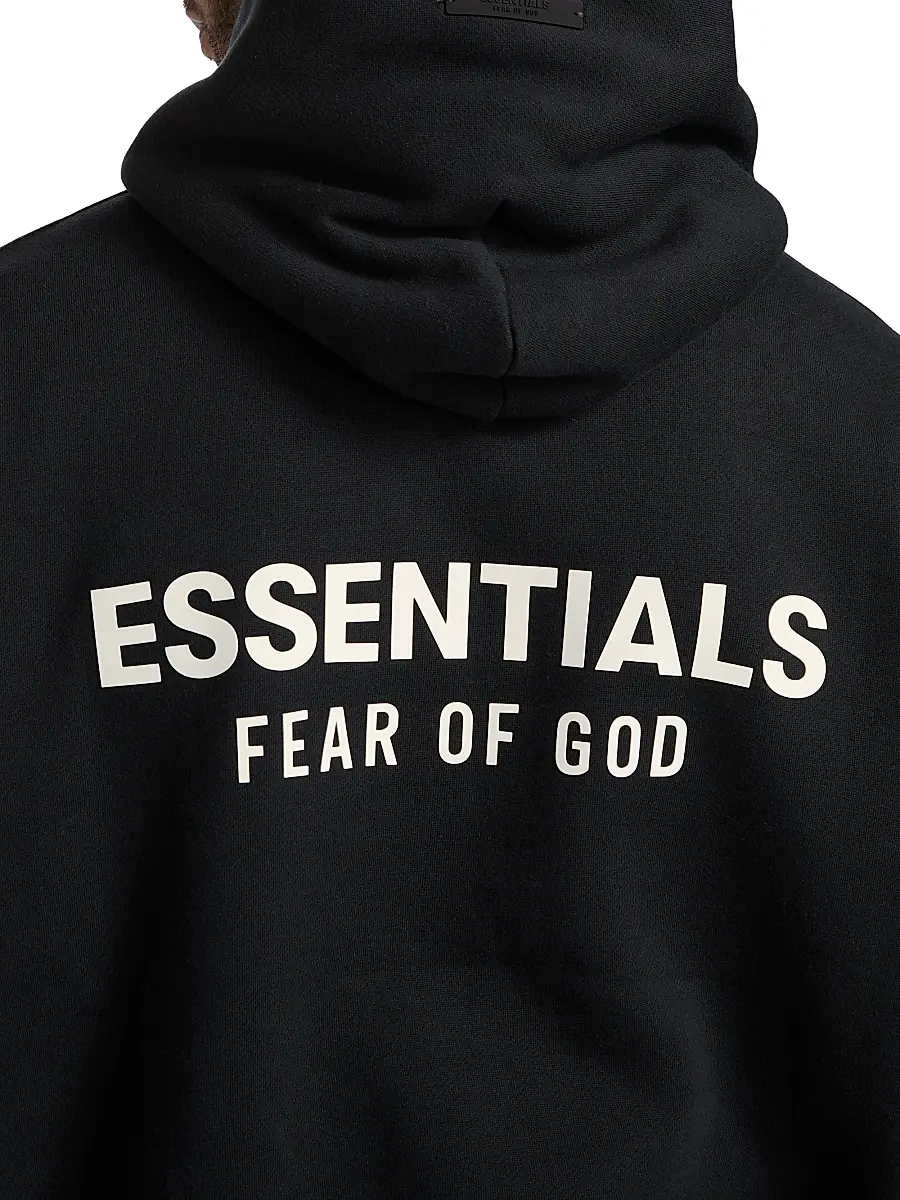 Fear of God Essentials Men's Classic Fit Fleece Hoodie | Thumbnail 6 Fear of God Essentials Men's Classic Fit Fleece Hoodie | Thumbnail 6