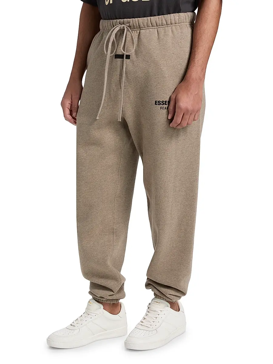 Fear of God Essentials Men's Classic Fleece Jogger Sweatpants | Thumbnail 4 Fear of God Essentials Men's Classic Fleece Jogger Sweatpants | Thumbnail 4