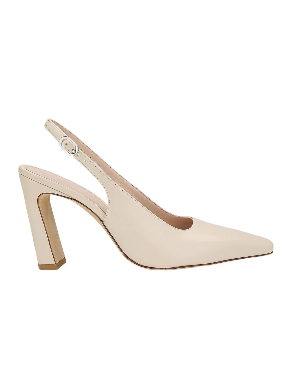 Women's Stassi 85MM Leather Slingback Pumps Women's Stassi 85MM Leather Slingback Pumps