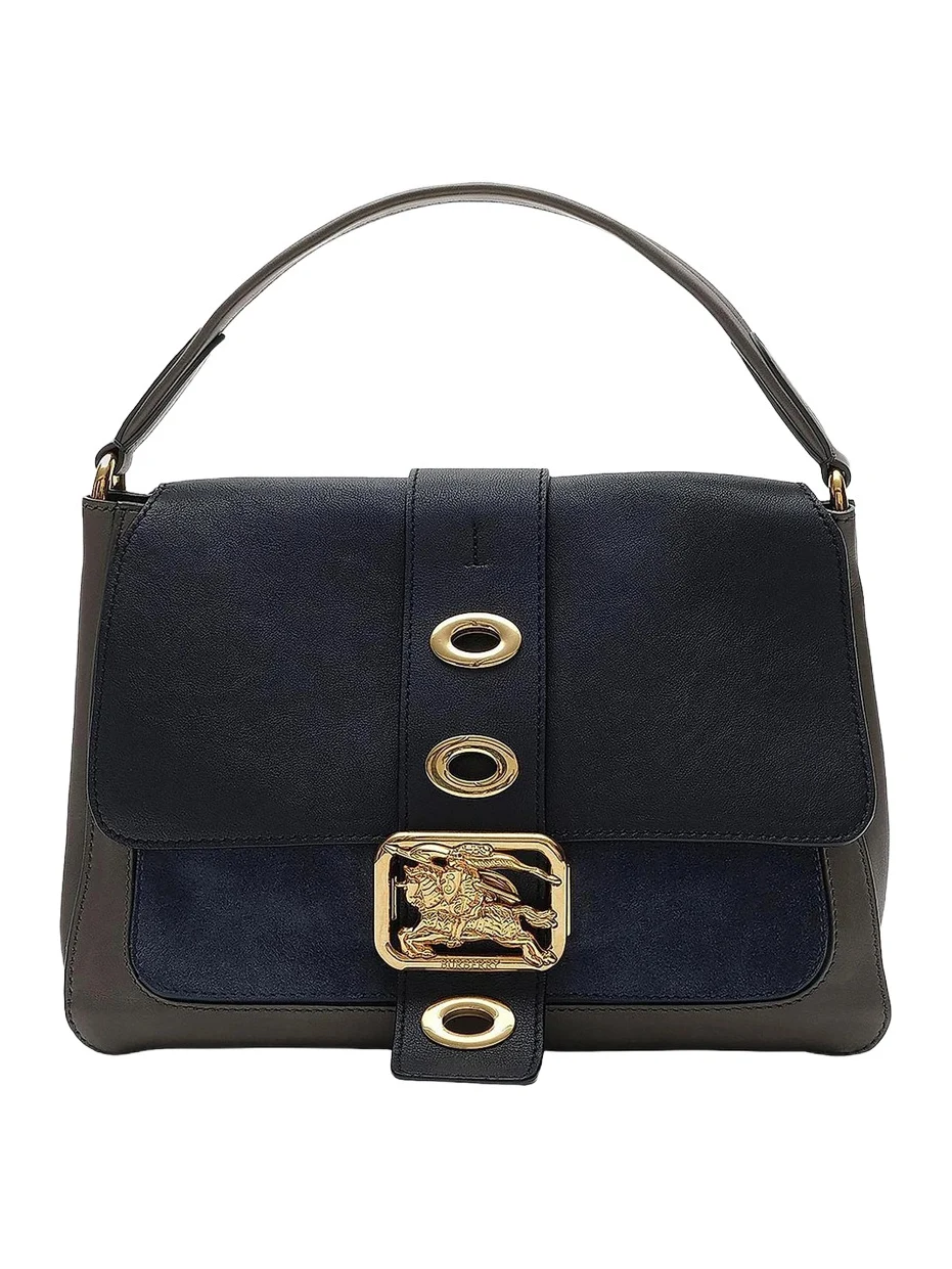 Women's Small Rider Suede Top Handle Bag