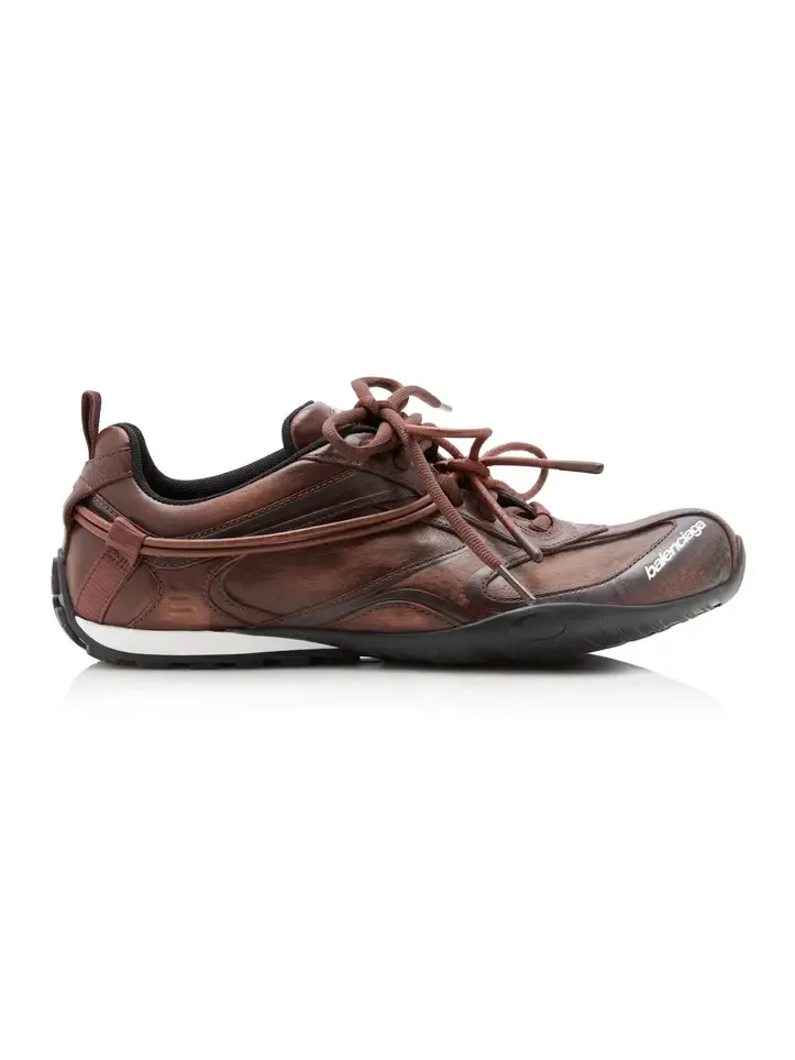 Balenciaga Radar Leather Sneakers