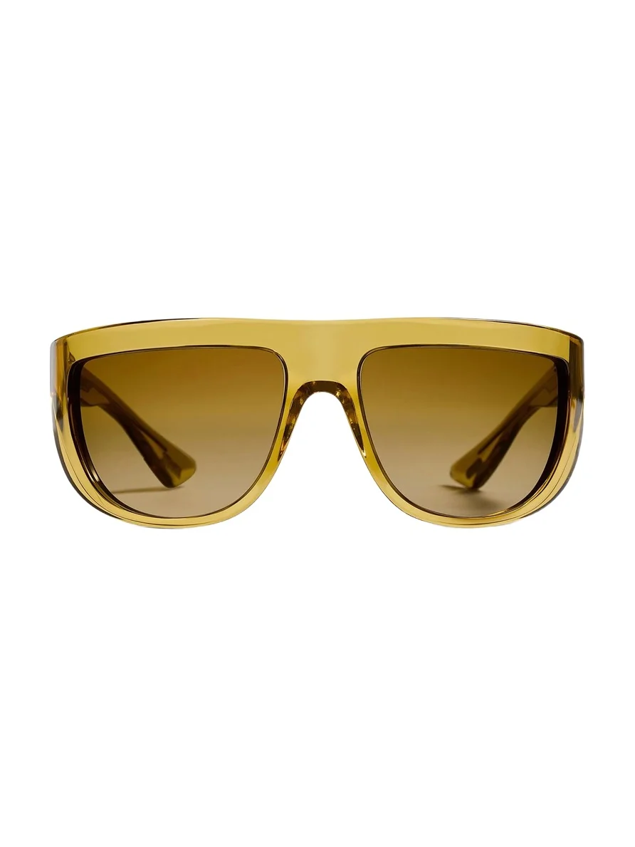 Khaite Khaite X Oliver Peoples 1974C In Dark Honey And Amaretto Gradient