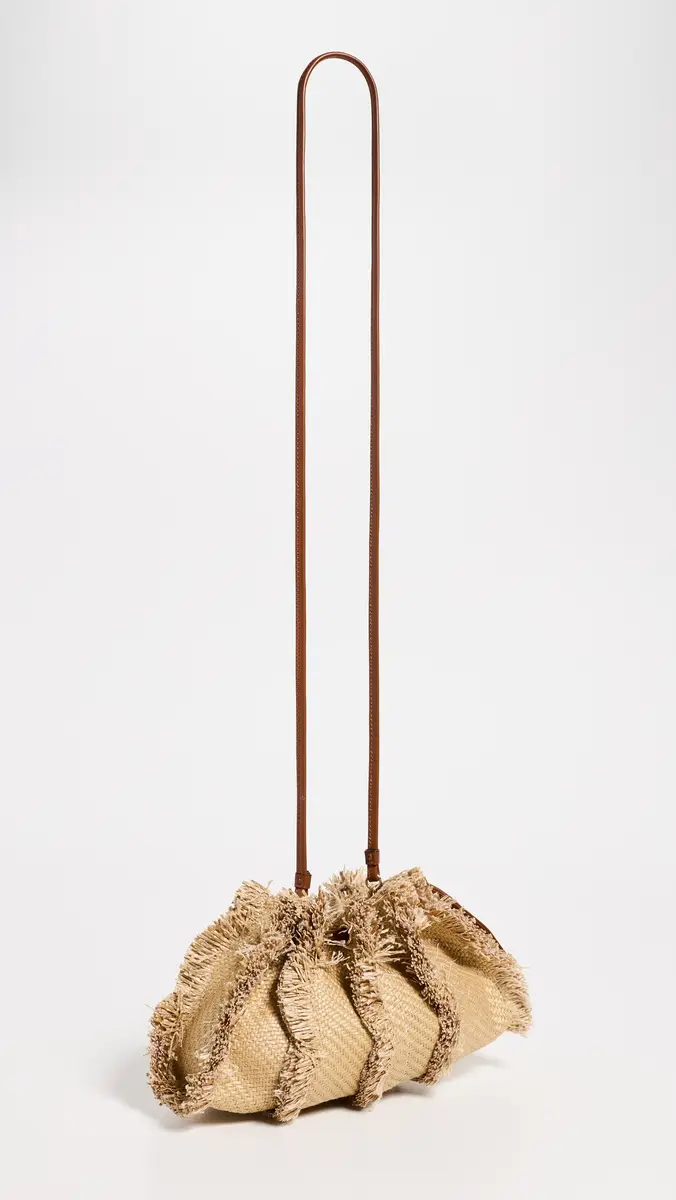 Ulla Johnson Adria Small Crossbody Bag Natural One Size | Thumbnail 4 Ulla Johnson Adria Small Crossbody Bag Natural One Size | Thumbnail 4