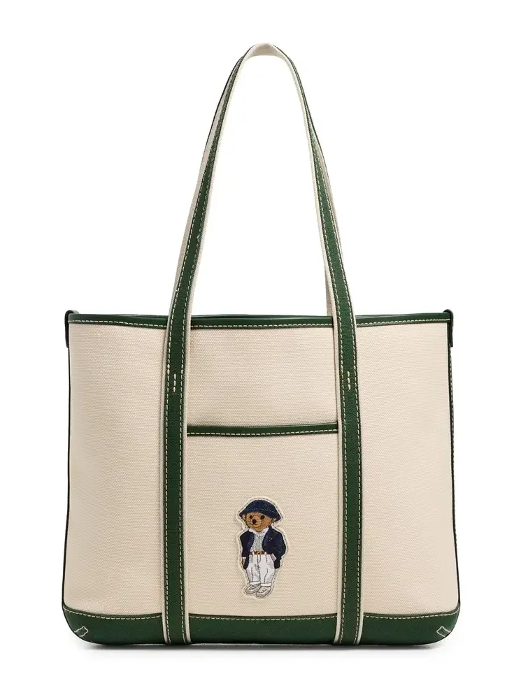Small Shaped Polo Bear Tote Bag Small Shaped Polo Bear Tote Bag