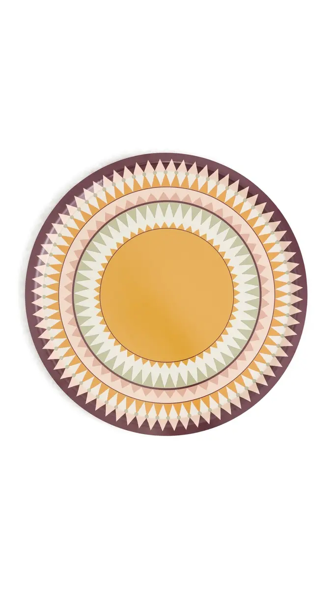 La DoubleJ Large Round Printed Tray | Thumbnail 4