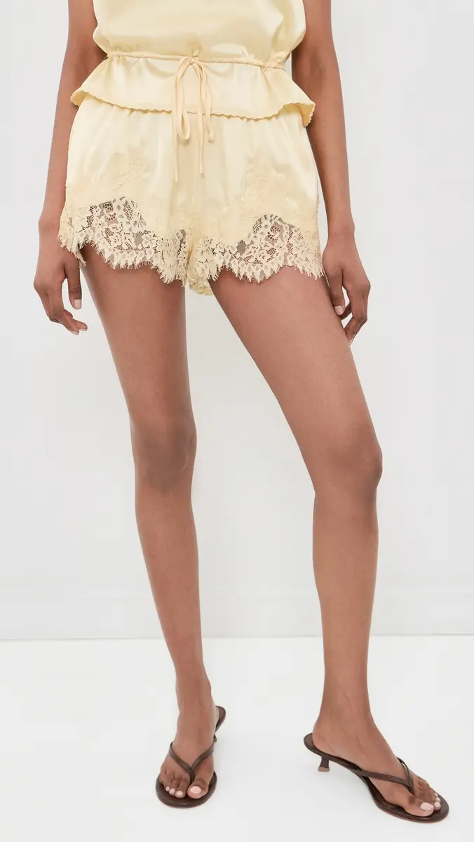 Bailey Rose Lace Mini Shorts | Thumbnail 2