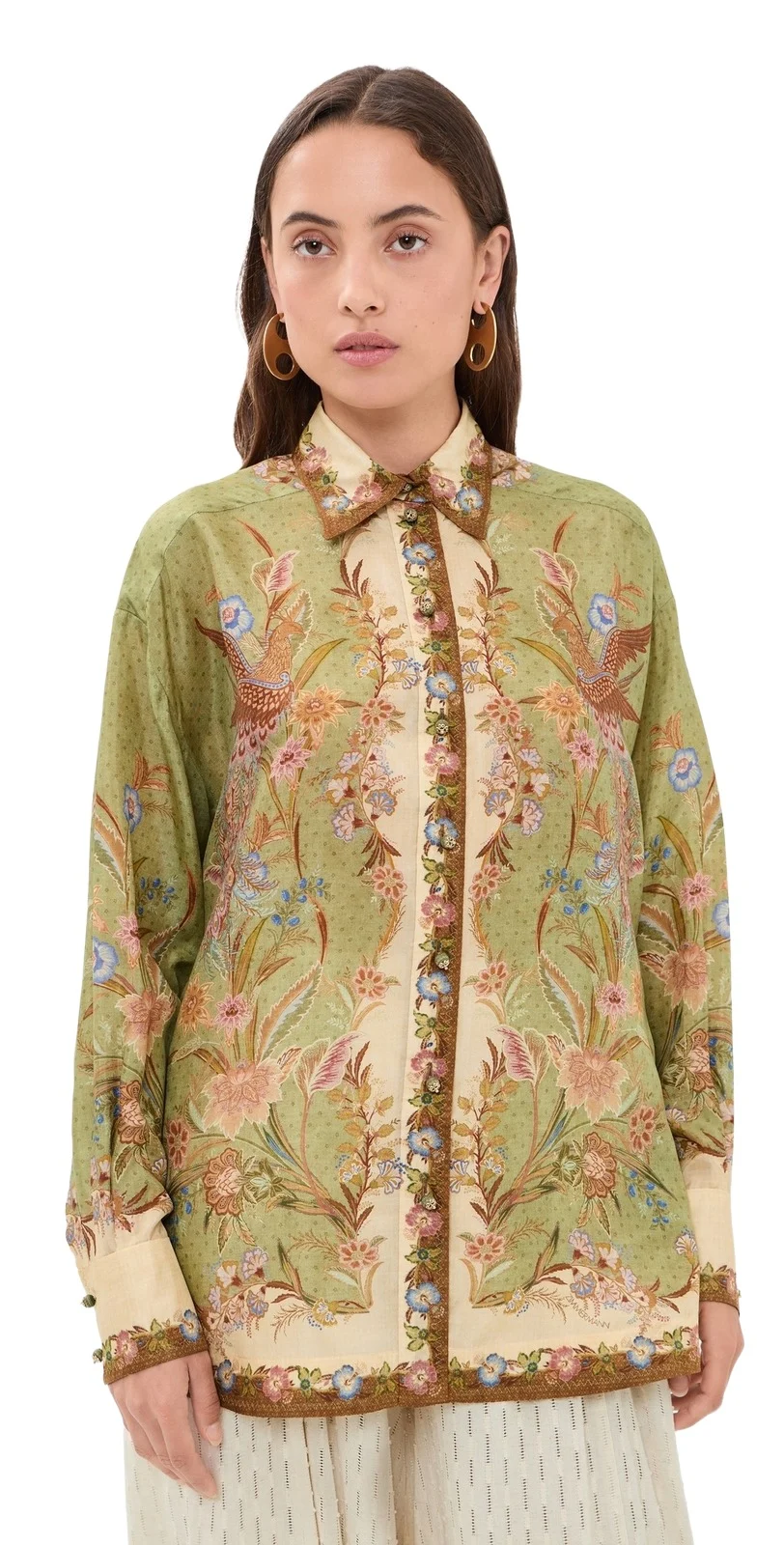 Silk Indra Relaxed Shirt Silk Indra Relaxed Shirt