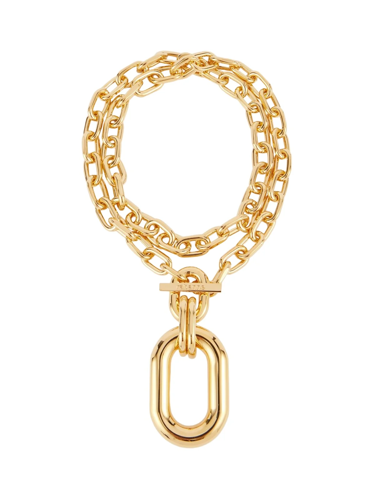 Rabanne XL Link pendant necklace