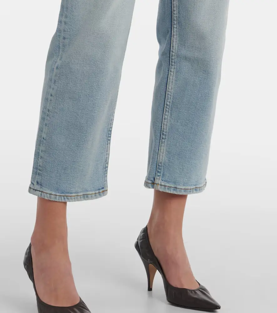 RE/DONE 70s Stove Pipe high-rise straight jeans | Thumbnail 5