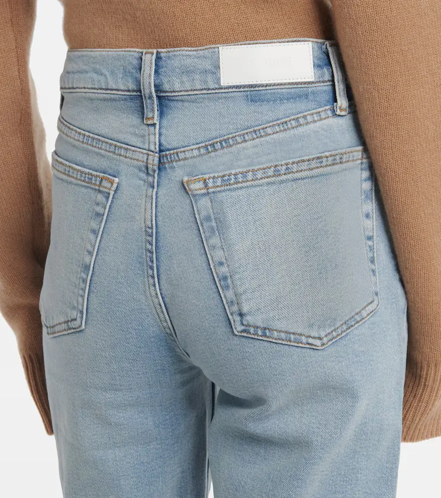 RE/DONE 70s Stove Pipe high-rise straight jeans | Thumbnail 6