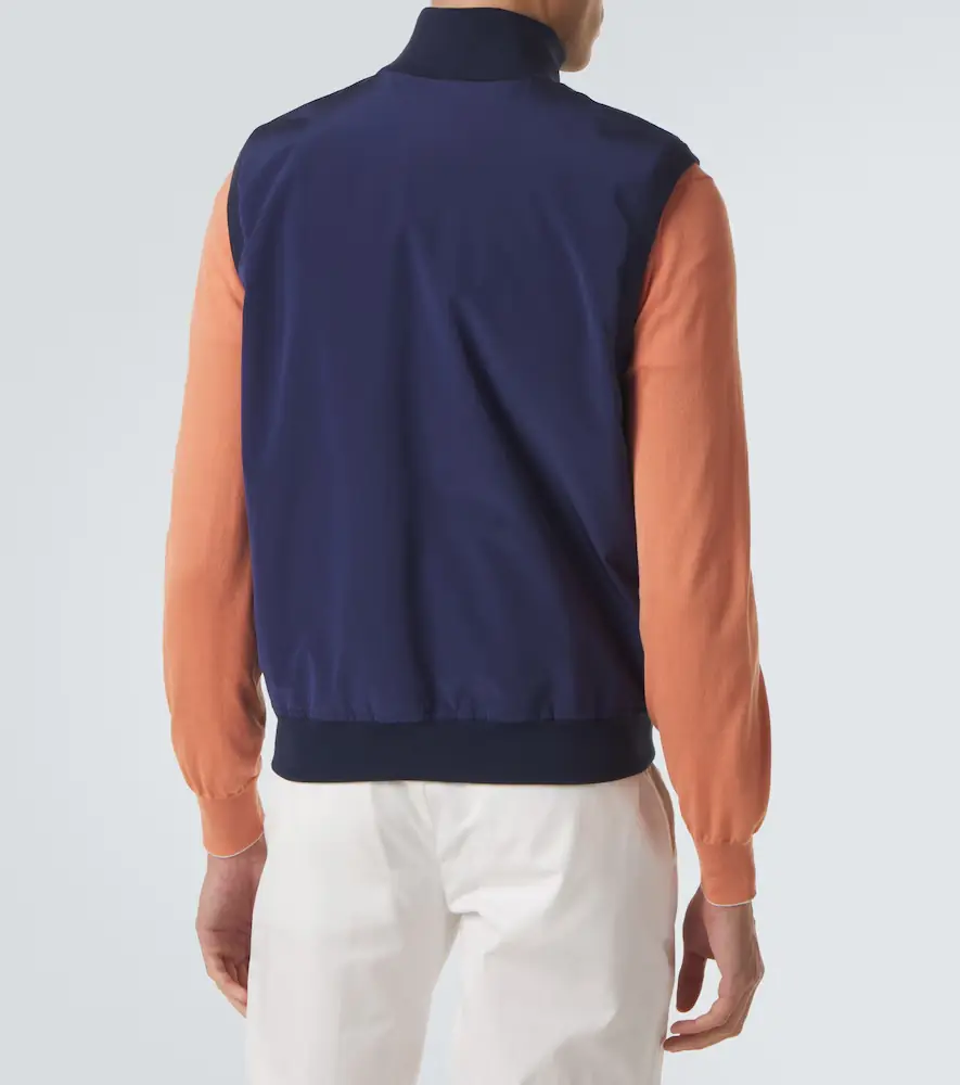 Brunello Cucinelli Padded technical vest | Thumbnail 4 Brunello Cucinelli Padded technical vest | Thumbnail 4