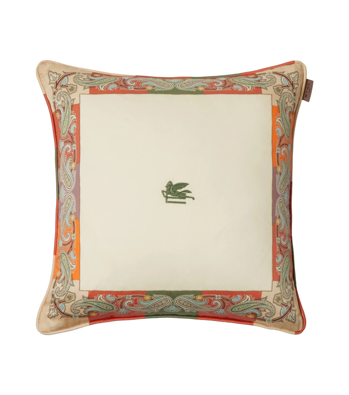 Etro Paisley cotton cushion