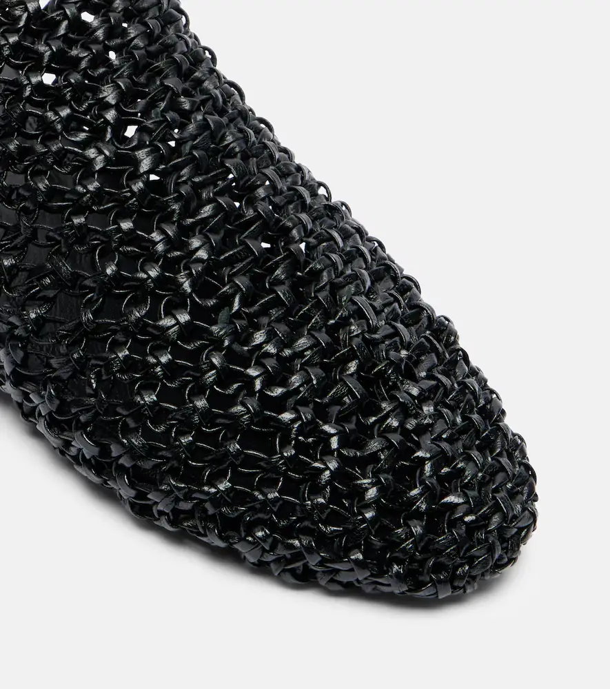 Souliers Martinez Mallorca woven leather mules | Thumbnail 2 Souliers Martinez Mallorca woven leather mules | Thumbnail 2