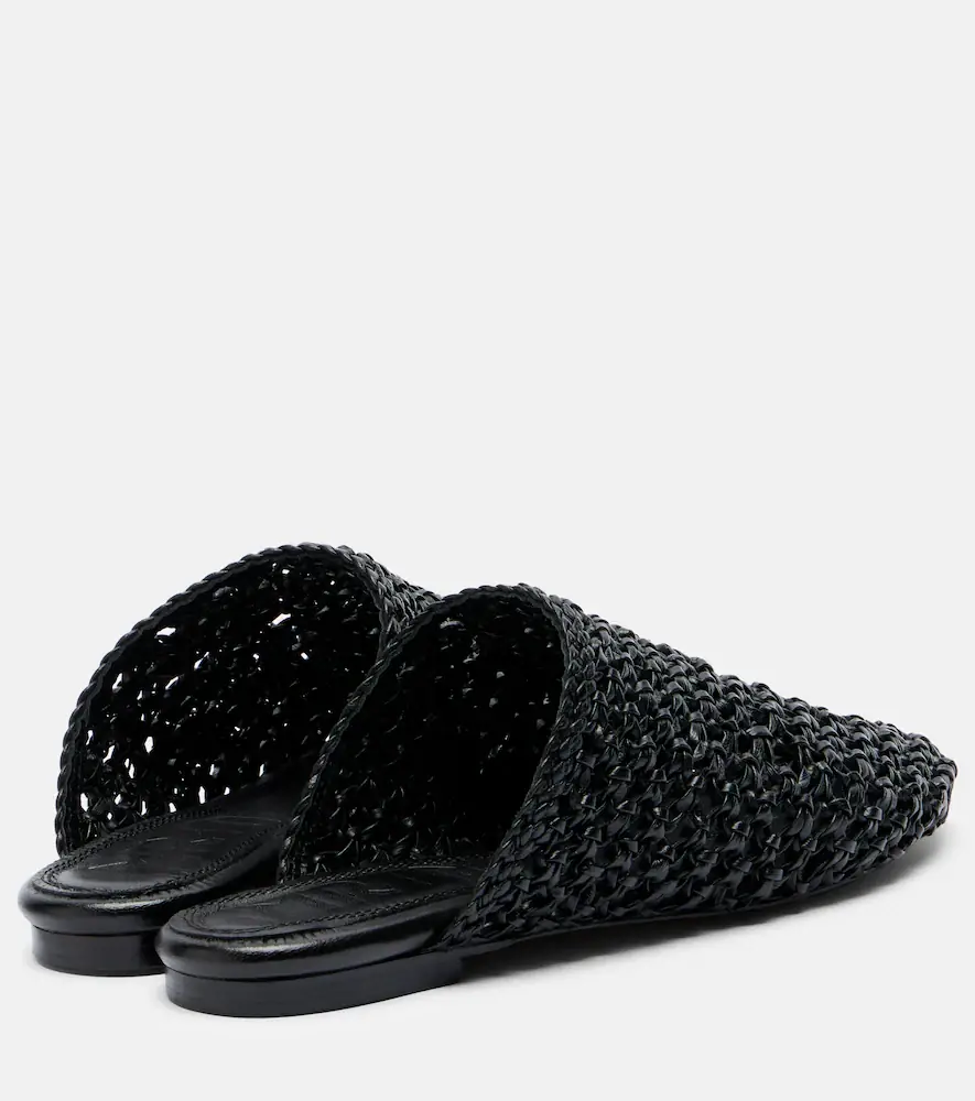 Souliers Martinez Mallorca woven leather mules | Thumbnail 3 Souliers Martinez Mallorca woven leather mules | Thumbnail 3