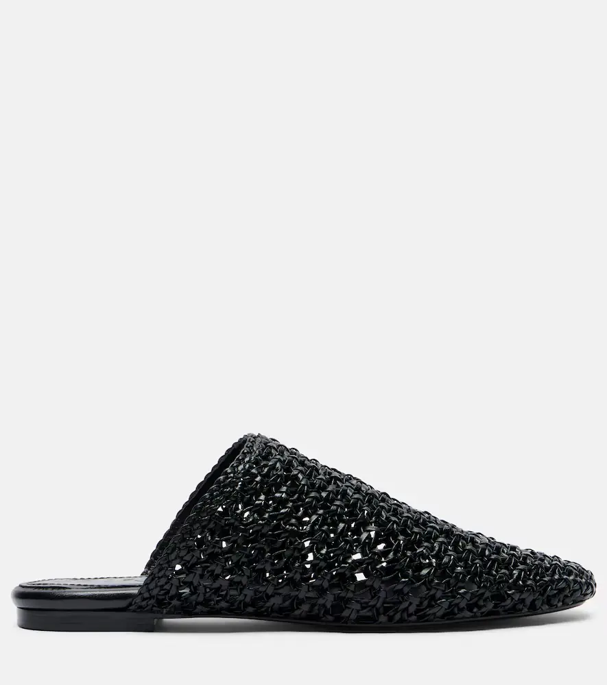 Souliers Martinez Mallorca woven leather mules | Thumbnail 4 Souliers Martinez Mallorca woven leather mules | Thumbnail 4