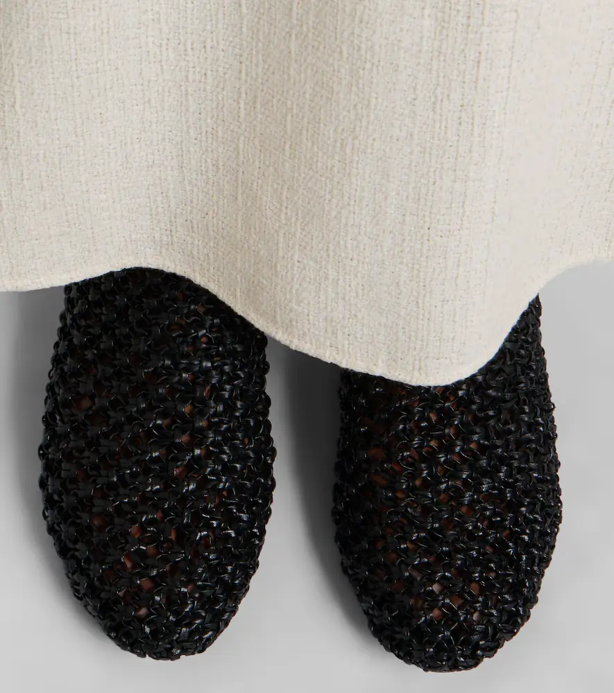 Souliers Martinez Mallorca woven leather mules | Thumbnail 6 Souliers Martinez Mallorca woven leather mules | Thumbnail 6