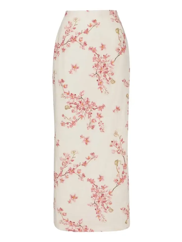 Lirica Paraiso linen maxi skirt Lirica Paraiso linen maxi skirt