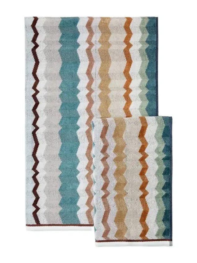 Missoni Eva set of 2 cotton terry towels