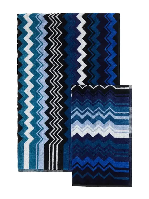 Missoni Giacomo set of 2 cotton terry towels