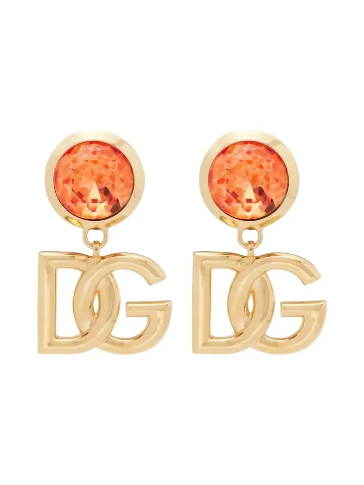 DG embellished clip-on earrings DG embellished clip-on earrings