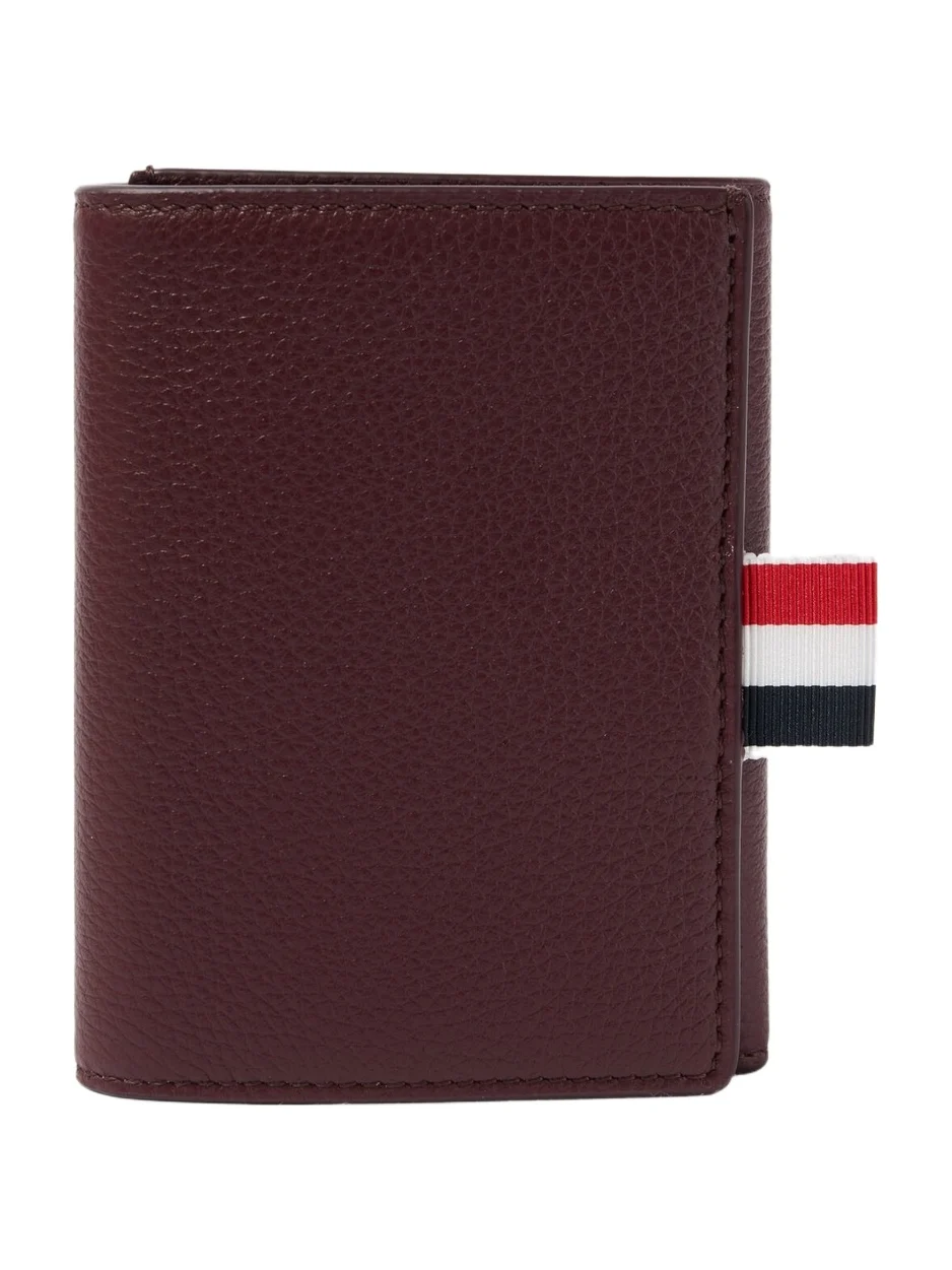 Thom Browne RWB Stripe leather wallet