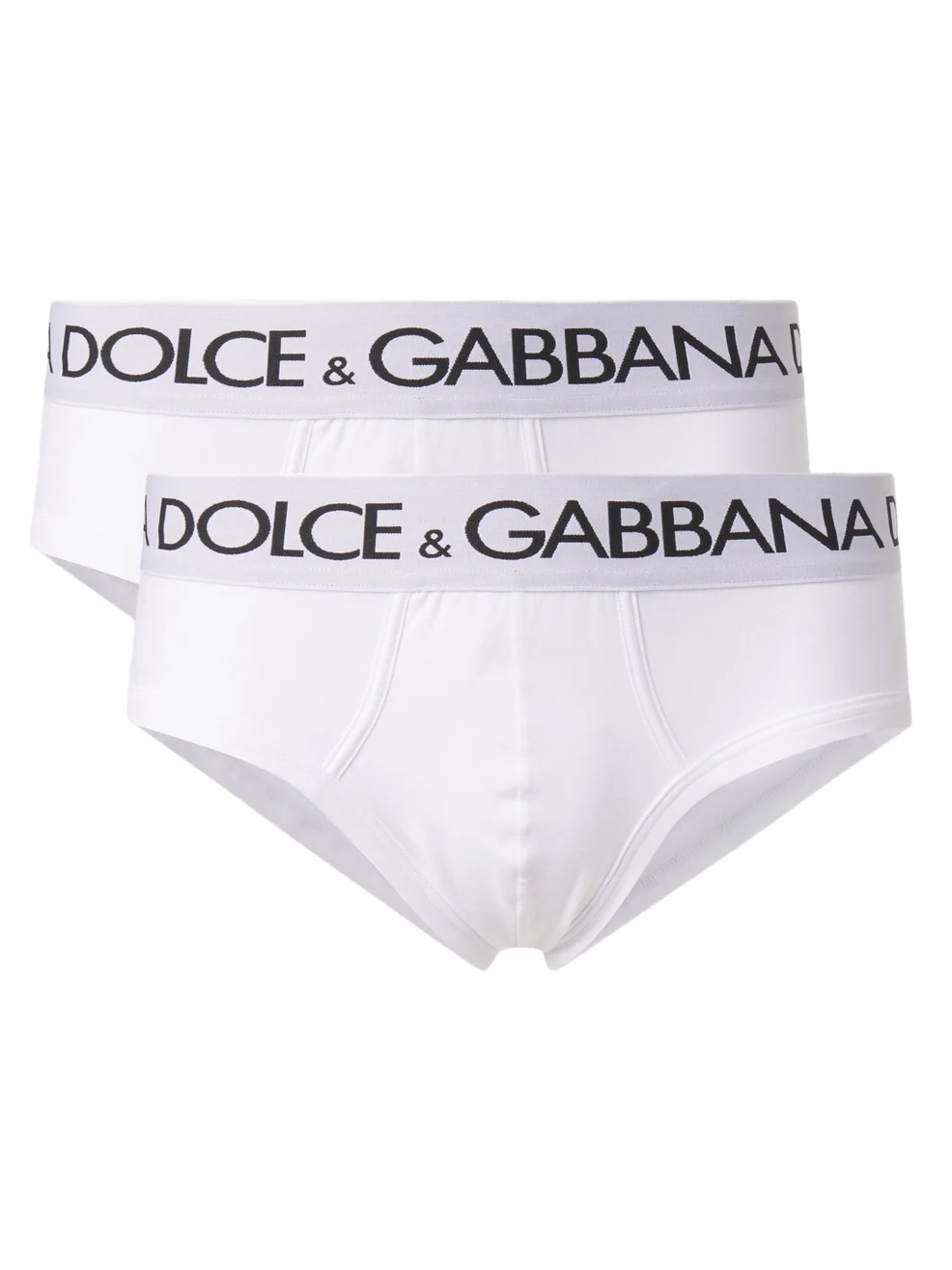 Dolce & Gabbana Set of 2 cotton-blend jersey briefs