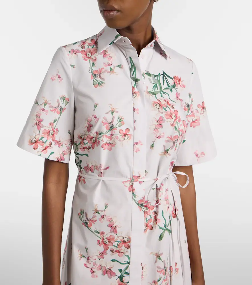 Erdem Floral cotton shirt dress | Thumbnail 6 Erdem Floral cotton shirt dress | Thumbnail 6