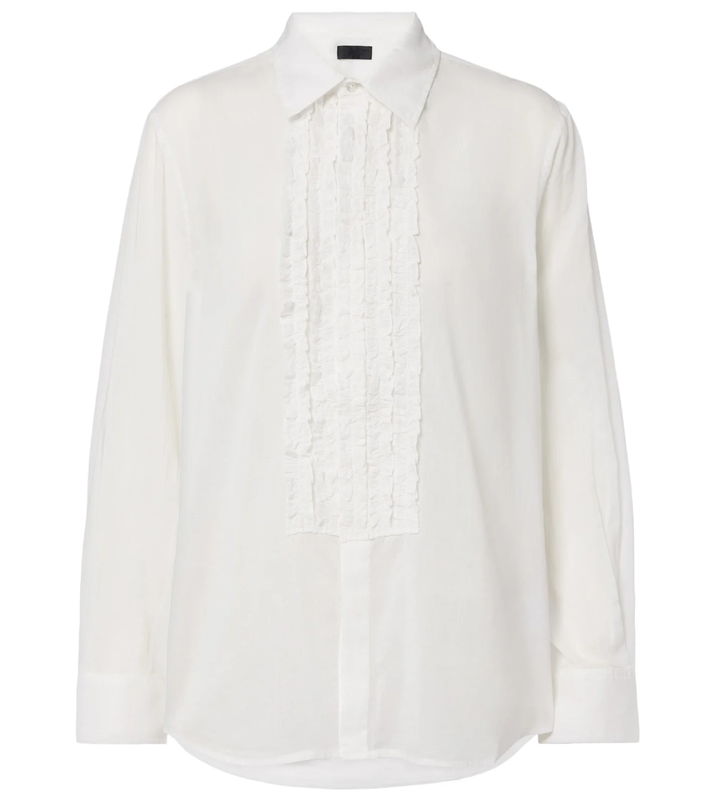 Nathael ruffled cotton poplin shirt Nathael ruffled cotton poplin shirt