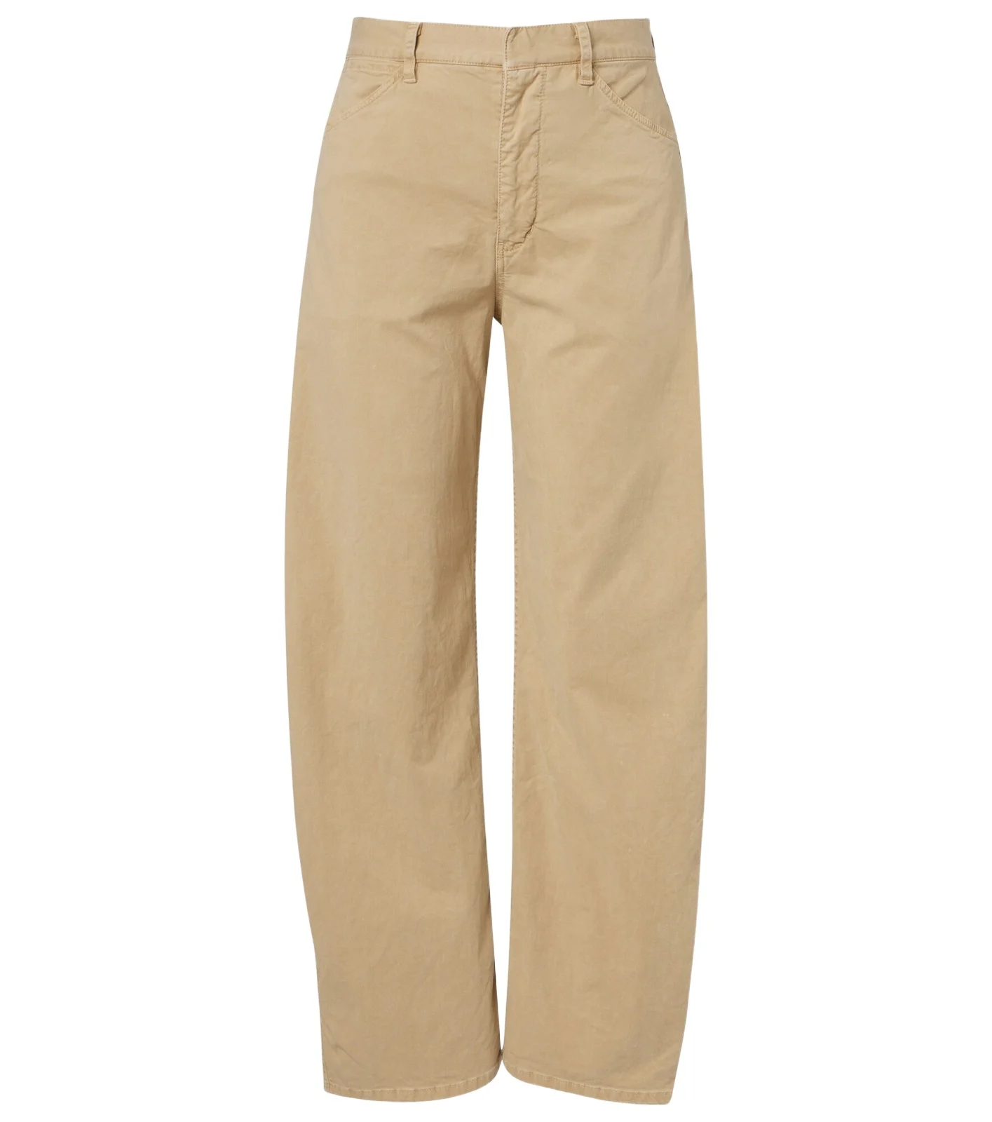 Tribeca cotton twill barrel-leg pants Tribeca cotton twill barrel-leg pants