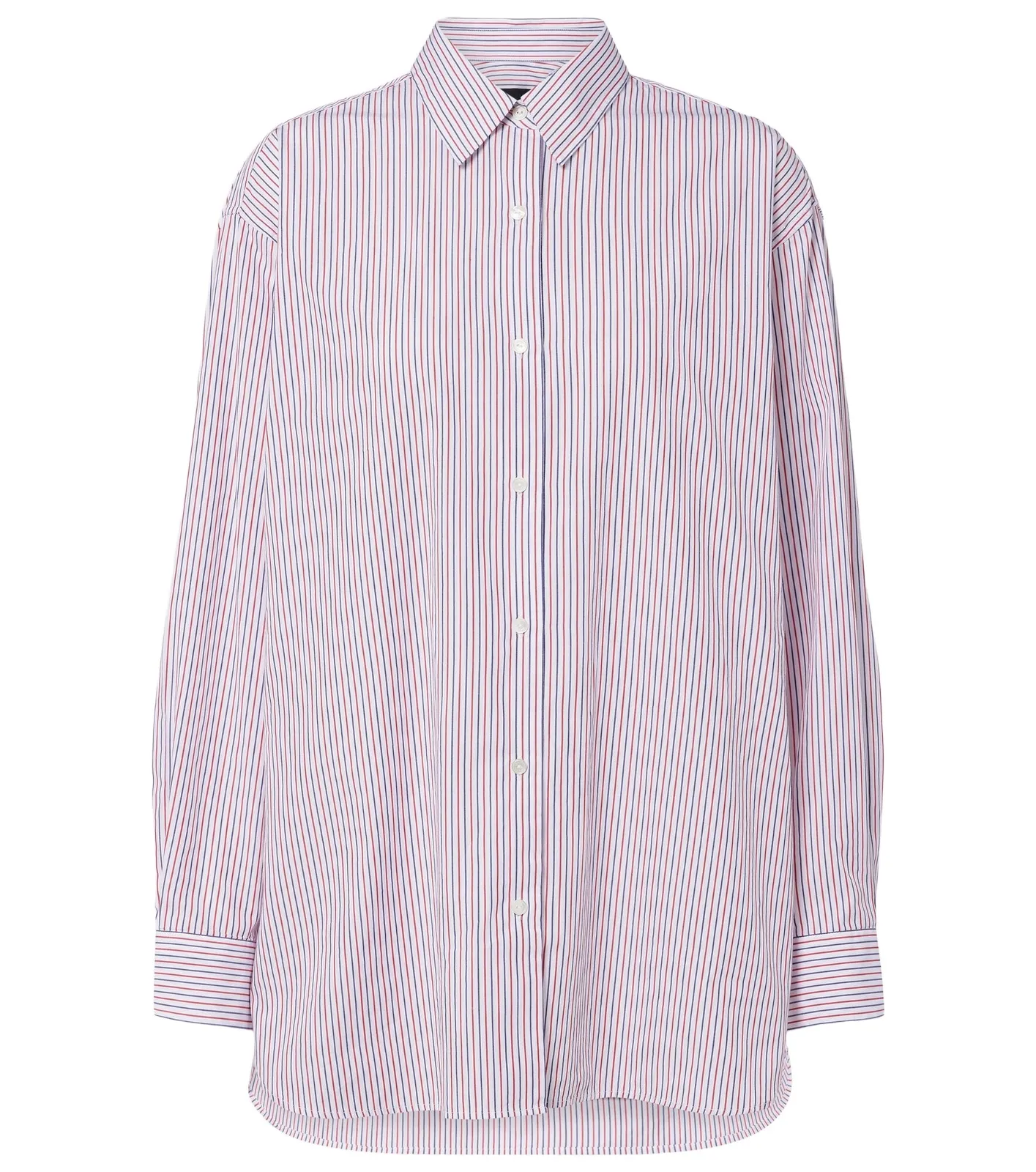 Nili Lotan Yorke striped cotton shirt