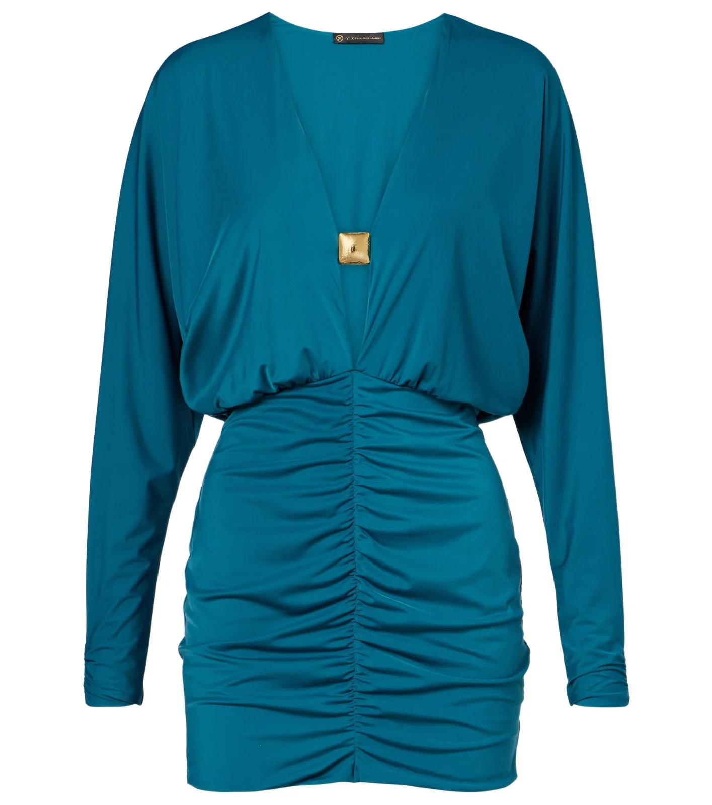 Iris ruched minidress