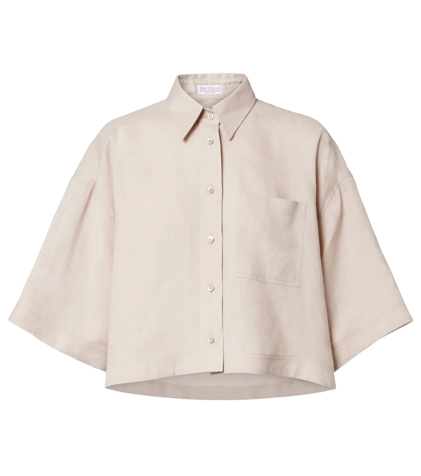 Oversized linen shirt
