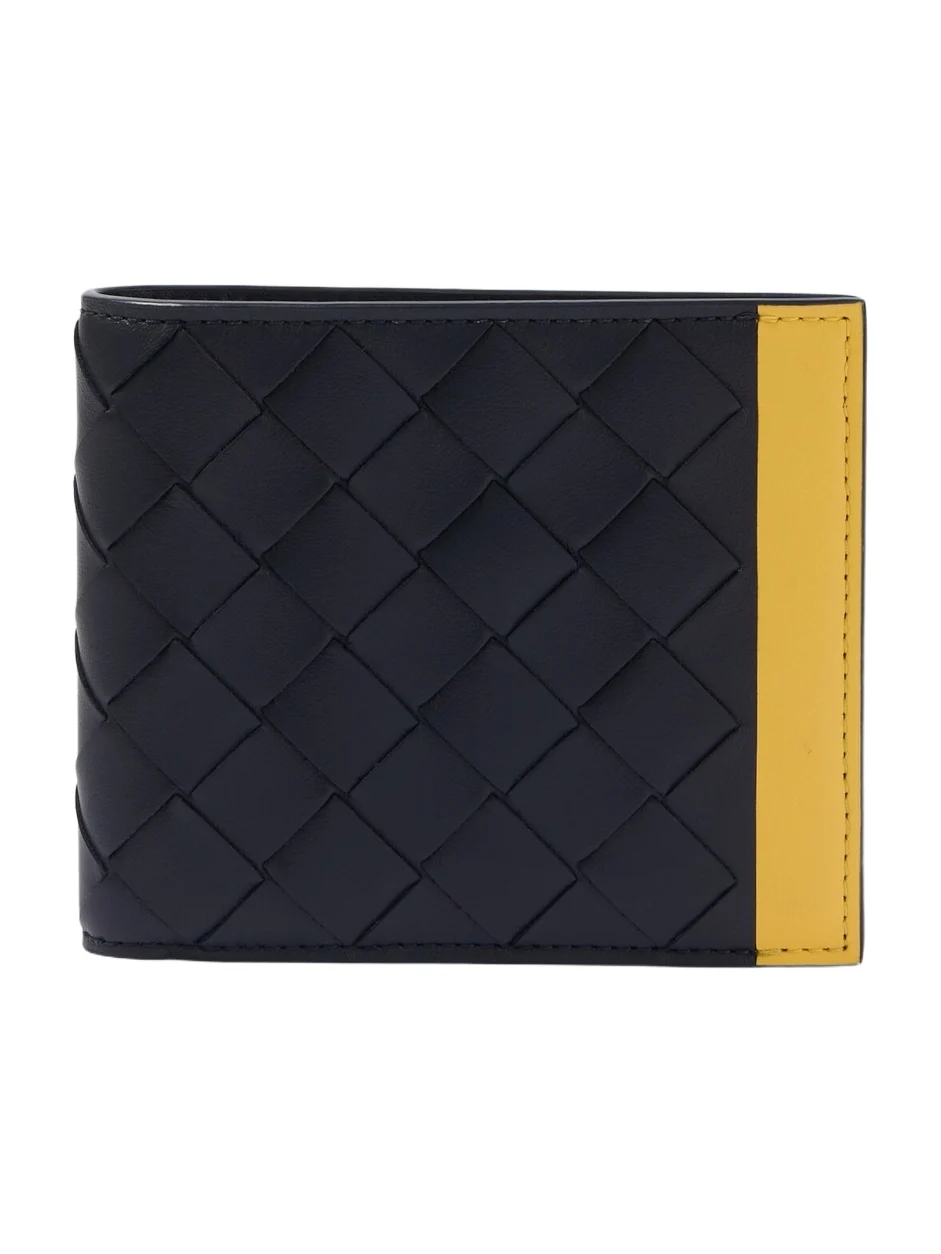 Intrecciato leather bifold wallet Intrecciato leather bifold wallet