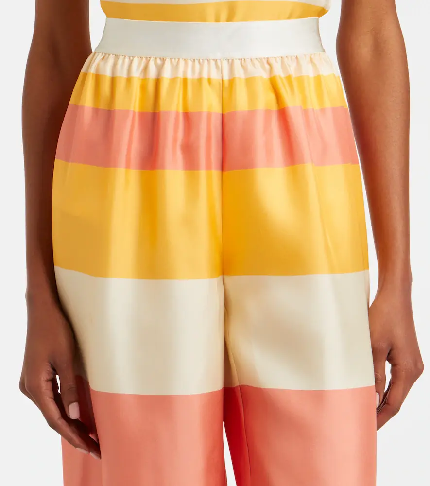 Eres Lollipop silk twill wide-leg pants | Thumbnail 2 Eres Lollipop silk twill wide-leg pants | Thumbnail 2