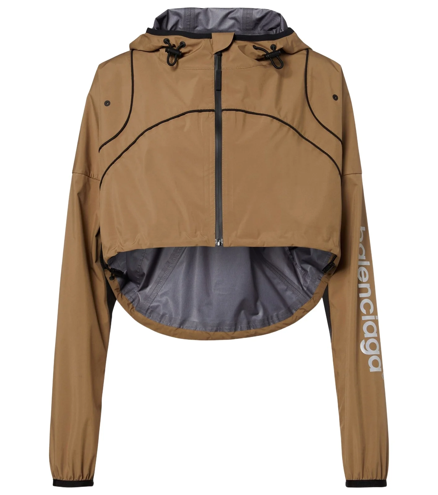 Cropped taffeta jacket Cropped taffeta jacket
