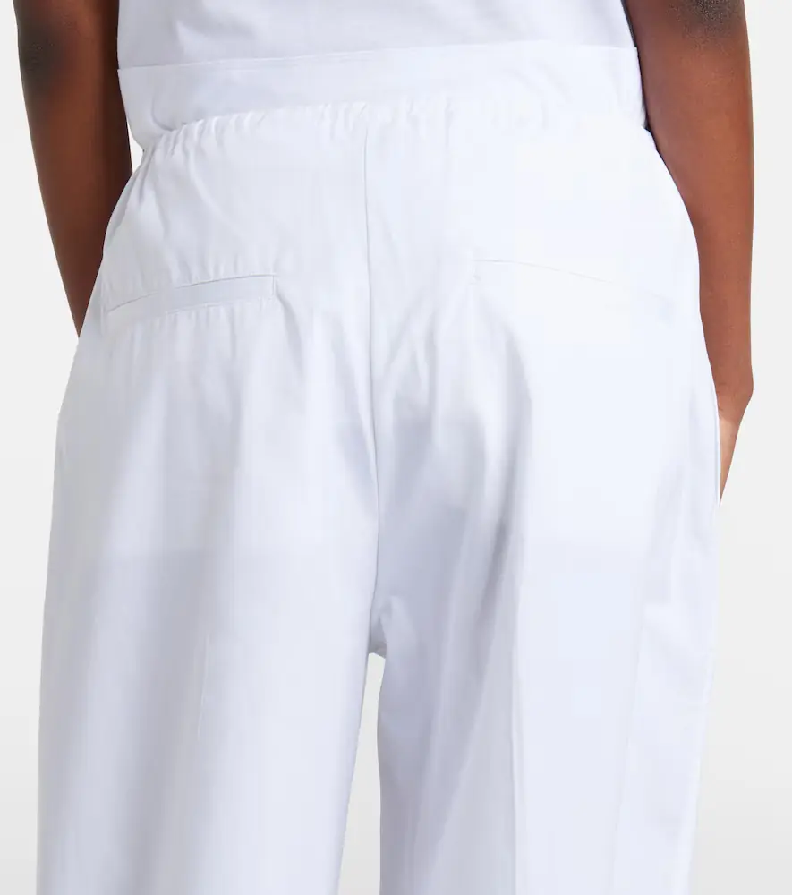 TOTEME Cotton poplin wide-leg pants | Thumbnail 5 TOTEME Cotton poplin wide-leg pants | Thumbnail 5
