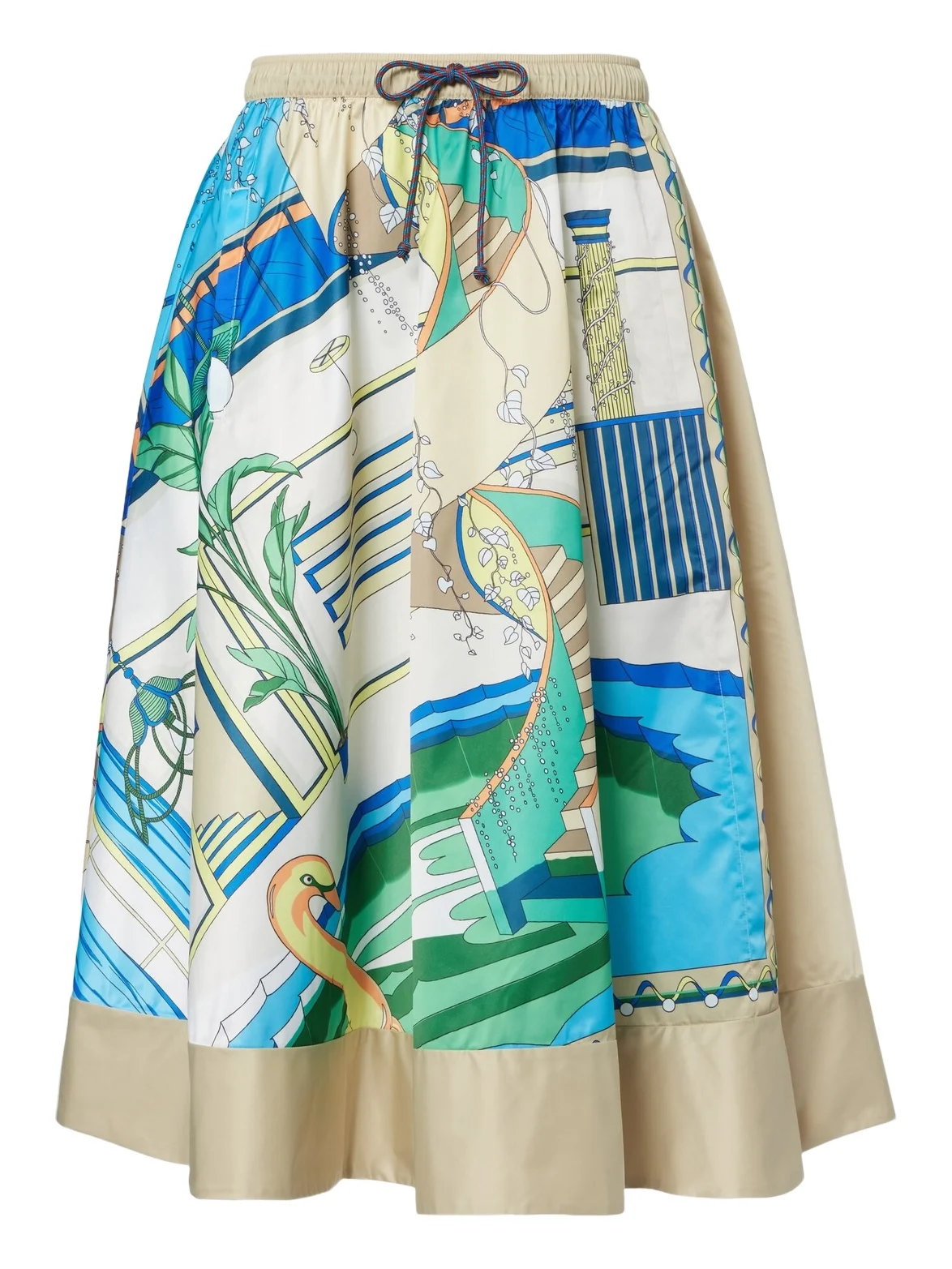 Printed midi skirt Printed midi skirt