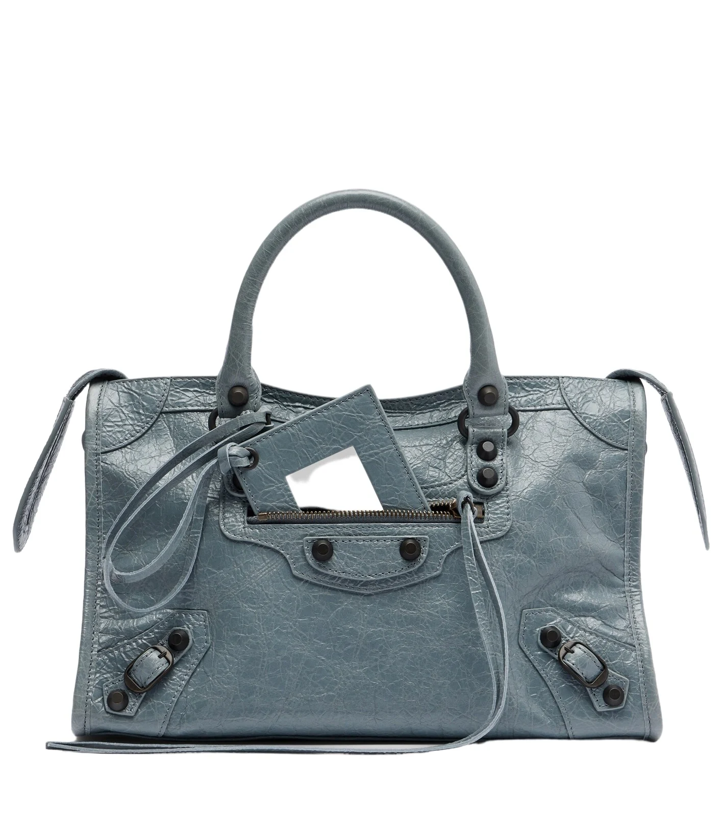 Balenciaga Le City Small leather top-handle bag