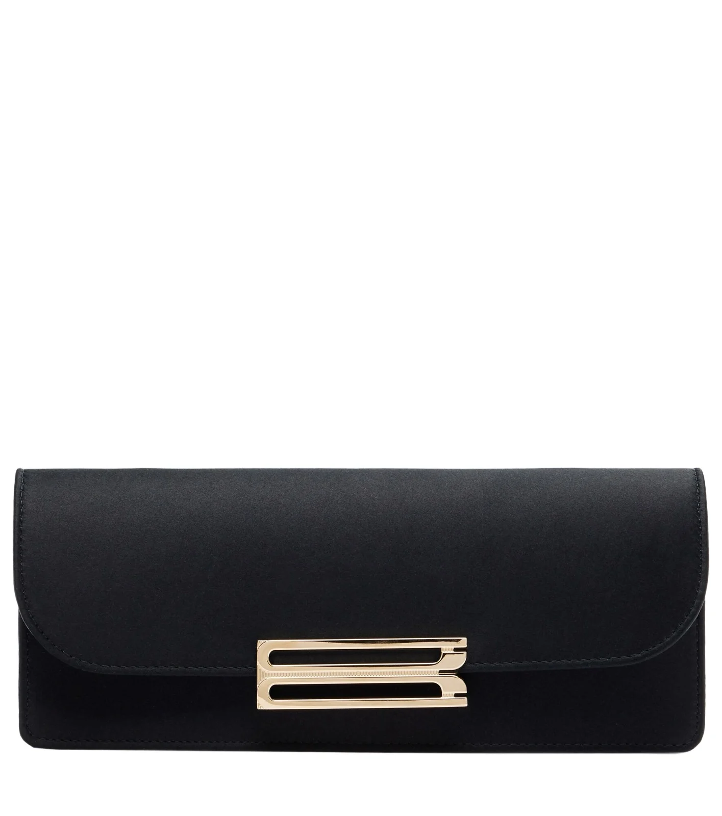 Dorian East-West satin clutch Dorian East-West satin clutch